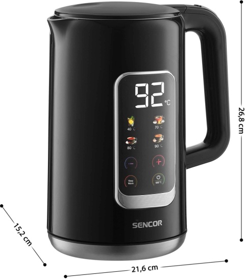 Czajnik SENCOR SWK 0951BK elektryczny czarny