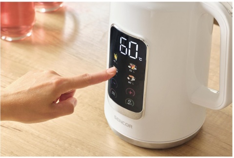 Czajnik elektryczny biały SENCOR SWK 0950 WH