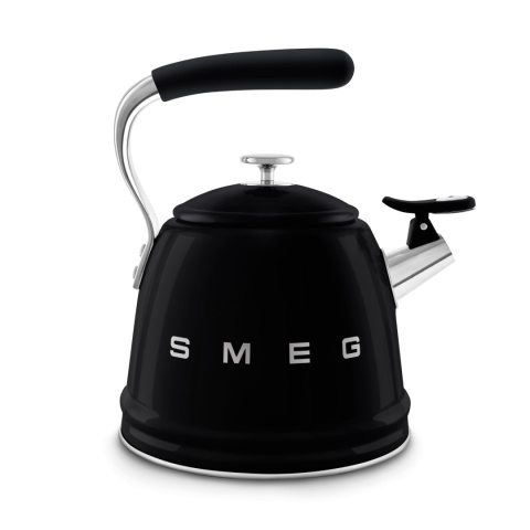 Czajnik z gwizdkiem SMEG WKF01BL CZARNY