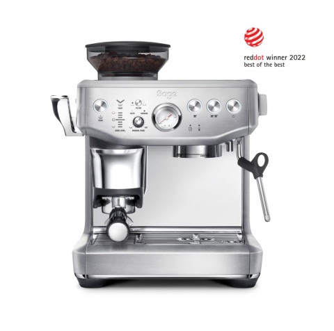 Ekspres kolbowy SAGE SES876BSS Barista Express Impress SREBRNY