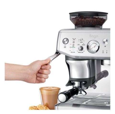 Ekspres kolbowy SAGE SES876BST Barista Express Impress GRAFITOWY