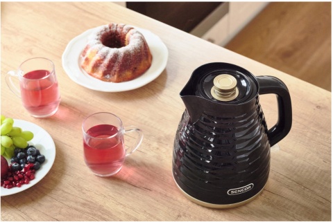 SENCOR SWK 7501BK czajnik elektryczny czarny ze złotem