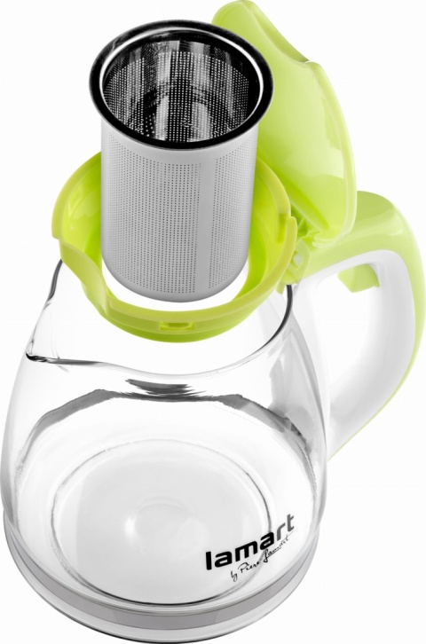 DZBANEK Z ZAPARZACZEM 1,1l Verre LT 7026 LAMART zielony