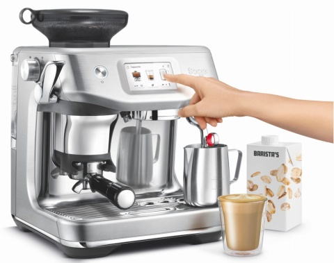 Ekspres kolbowy SAGE SES881BSS the Barista Touch Impress SREBRNY