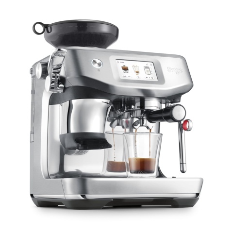 Ekspres kolbowy SAGE SES881BST the Barista Touch Impress CIEMNA STAL