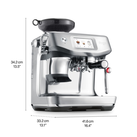 Ekspres kolbowy SAGE SES881BST the Barista Touch Impress CIEMNA STAL