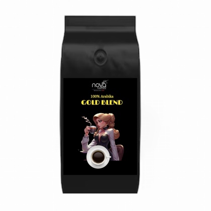 NATURALNA KAWA ZIARNISTA nova COFFEE Gold 100% Arabica 1kg