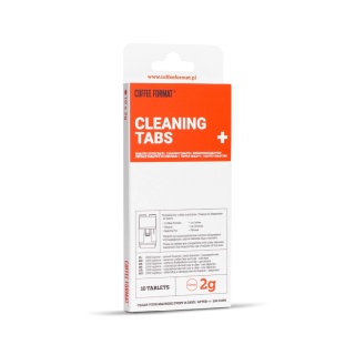 Tabletki do czyszczenia ekspresu Cleaning TABS+ 10x2g Coffee Format