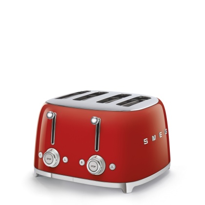Toster elektryczny SMEG TSF03RDEU kolor CZERWONY