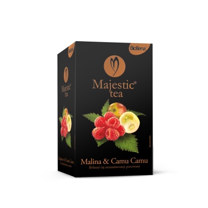 Herbata Biogena Majestic Tea Majestic Malina & Camu Camu 20x2,5g