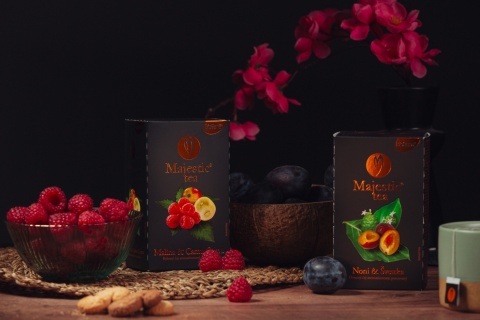 Herbata Biogena Majestic Tea Majestic Malina & Camu Camu 20x2,5g
