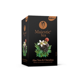 Herbata Biogena Majestic Tea Aloe Vera & Ostrężyna 20x2,5g