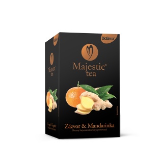 Herbata Biogena Majestic Tea Imbir & Mandarynka 20x2,5g