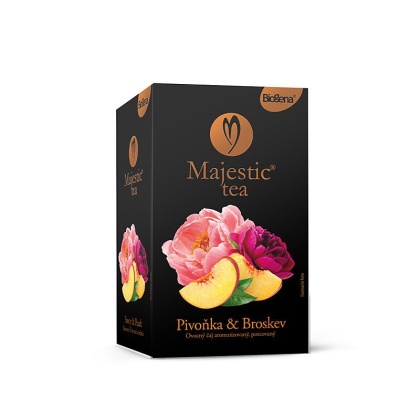 Herbata Biogena Majestic Tea Majestic Piwonia & Brzoskwinia 20x2,5g